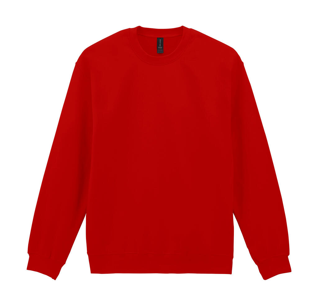 Softstyle® Midweight Fleece Crewneck Sweatshirt voor volwassenen - 40 - Rood