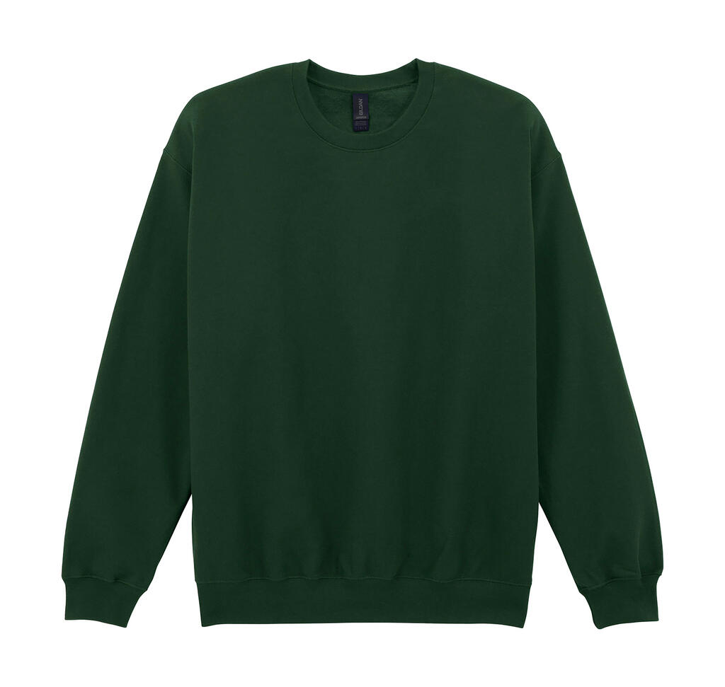 Softstyle® Midweight Fleece Crewneck Sweatshirt voor volwassenen - 33 - Bosgroen
