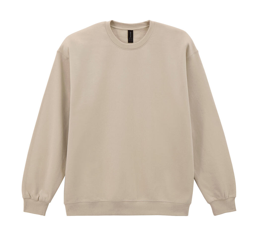 Softstyle® Midweight Fleece Crewneck Sweatshirt voor volwassenen - 38 - Zand