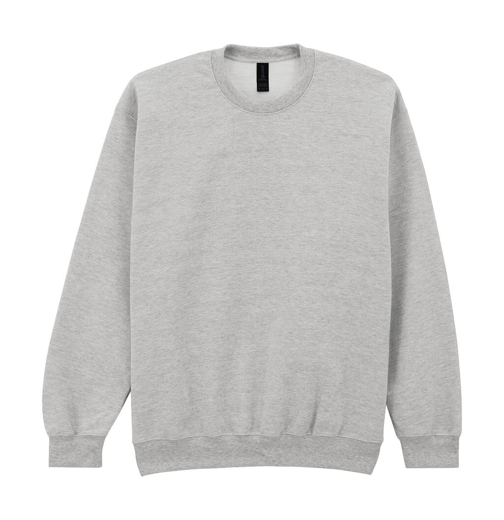 Softstyle® Midweight Fleece Crewneck Sweatshirt voor volwassenen - 93 - Asgrijs (Heather)