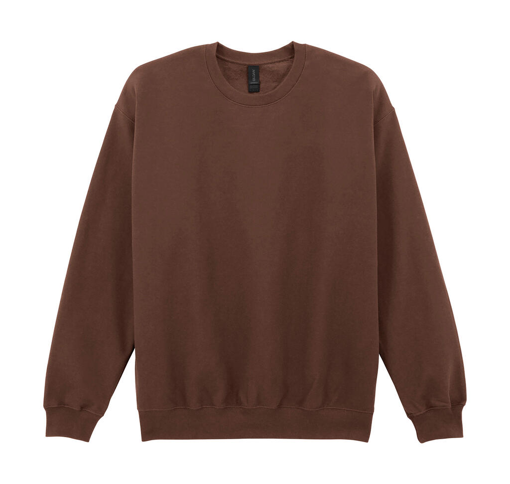 Softstyle® Midweight Fleece Crewneck Sweatshirt voor volwassenen - 1DG - Cacao