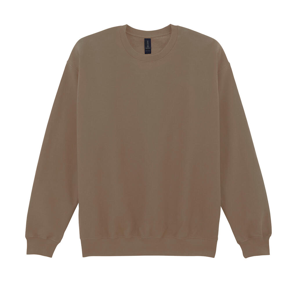 Softstyle® Midweight Fleece Crewneck Sweatshirt voor volwassenen - 266 - Bruine Savannah