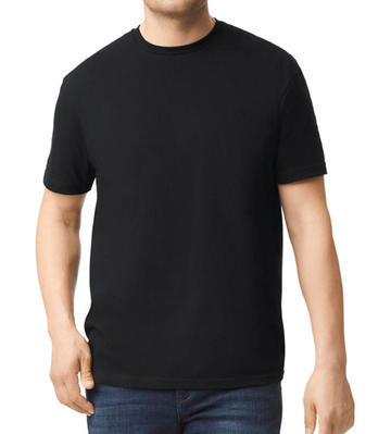 Softstyle CVC T-shirt for adults - 3G9 - Pitch Black
