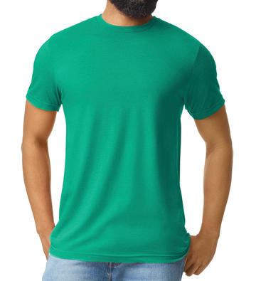Softstyle CVC T-shirt for adults - D2G - Kelly Mist