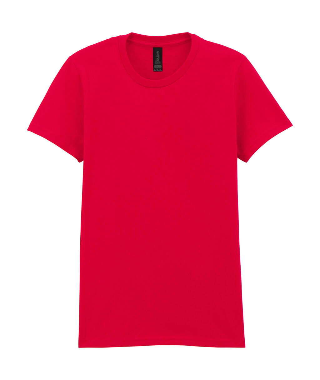 Softstyle® T-shirt voor dames van gemiddelde dikte - 40 - Rood
