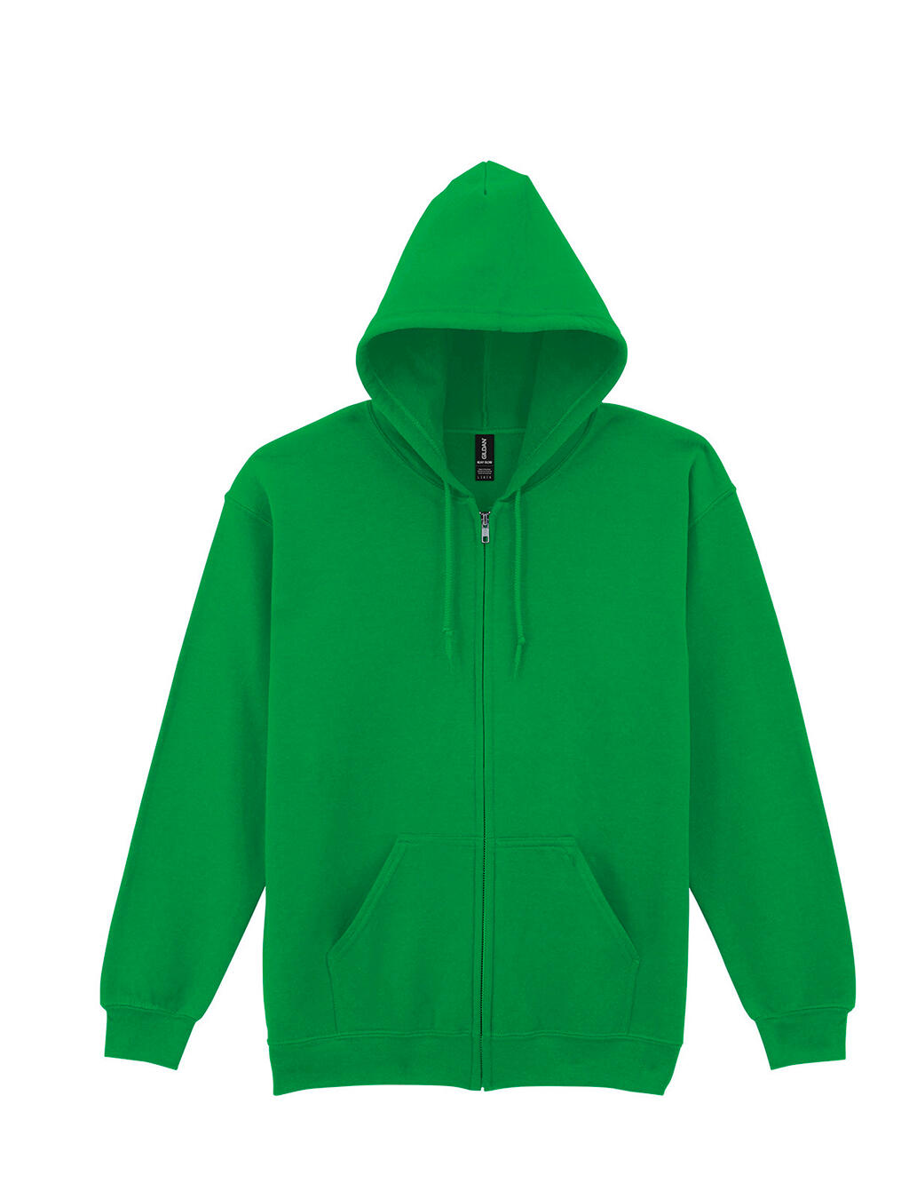 Heavy Blend™ volwassenen hoodie met volledige ritssluiting - 167 - Iers Groen