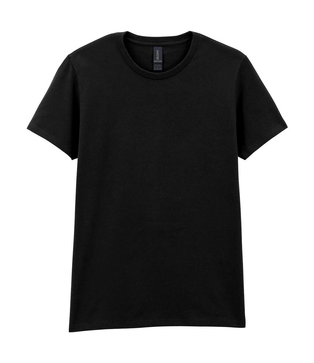 Heavy Cotton™ dames T-shirt - 36 - Zwart