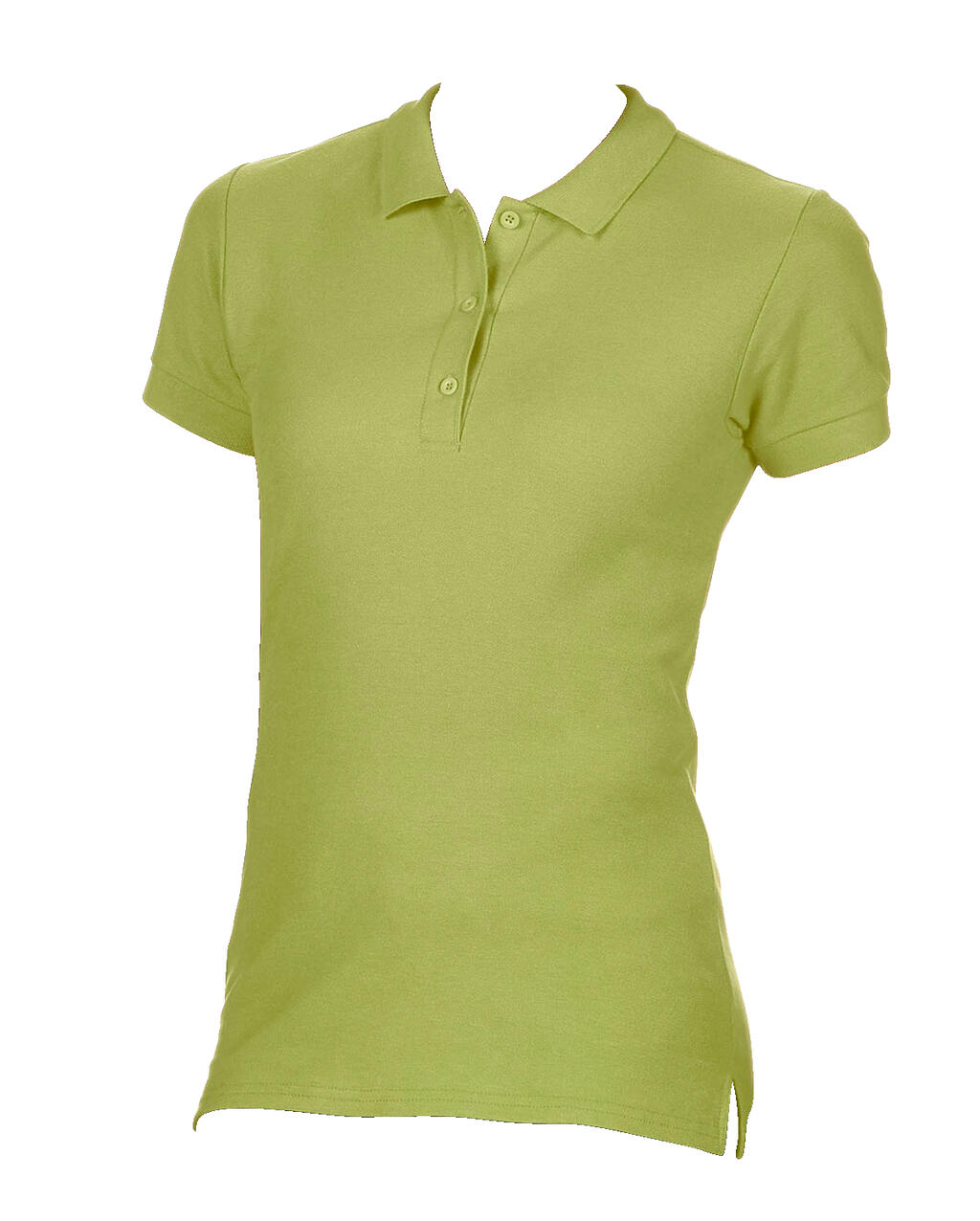 Women's Premium Cotton Double Piqué Polo Shirt - 186 - Kiwi