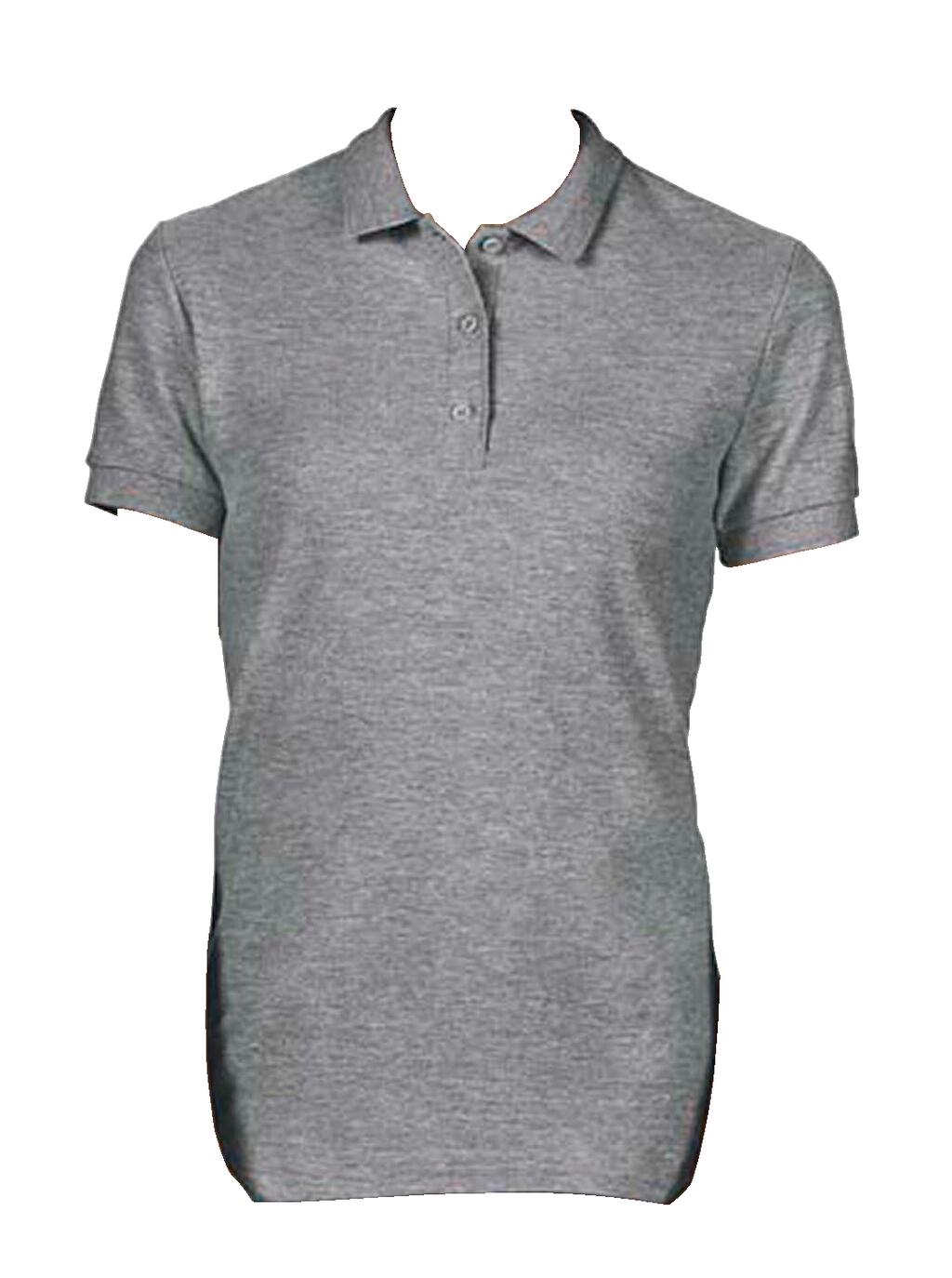 Women's Premium Cotton Double Piqué Polo Shirt - 516 - Graphite Heather