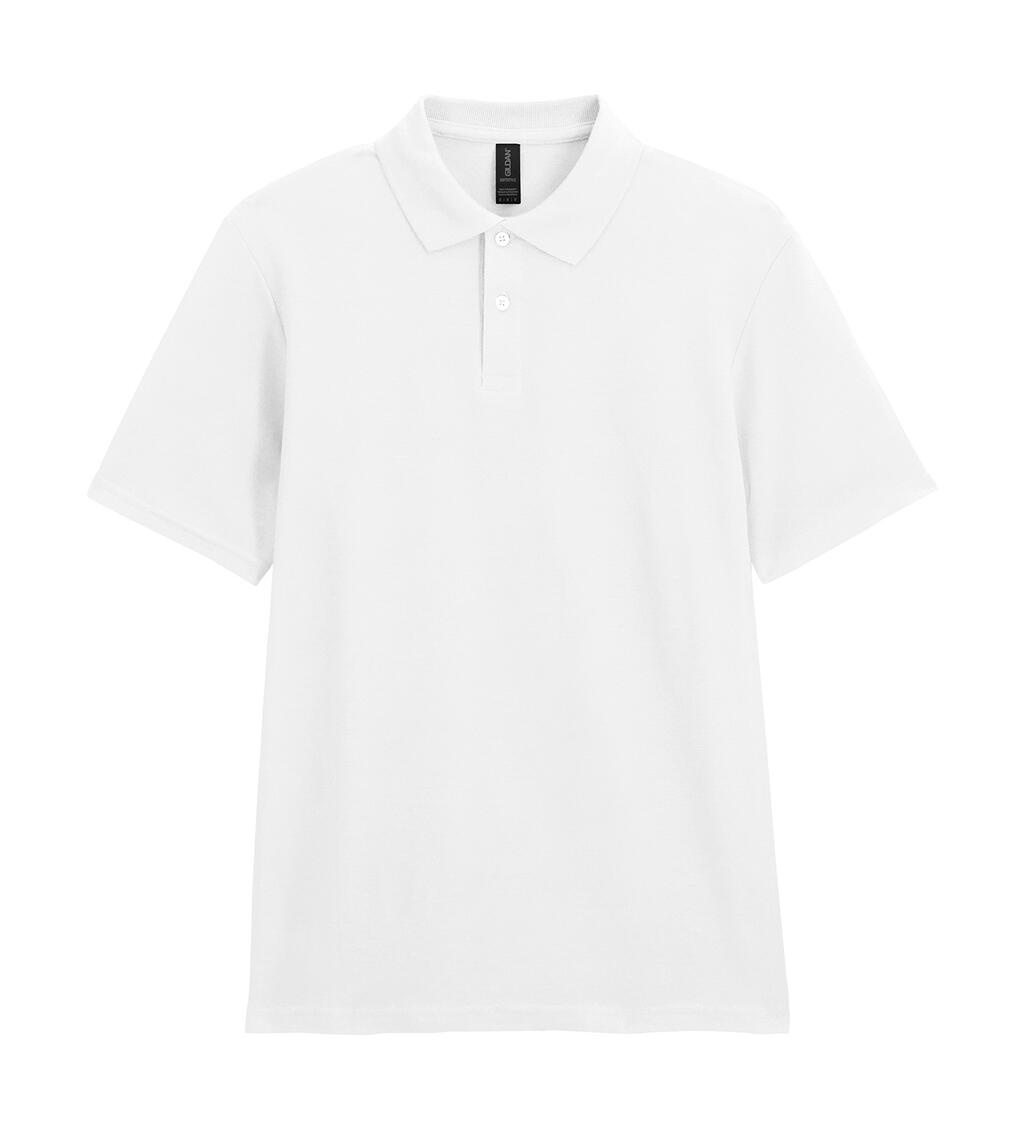 Softstyle® piquépolo voor volwassenen - 30 - Wit