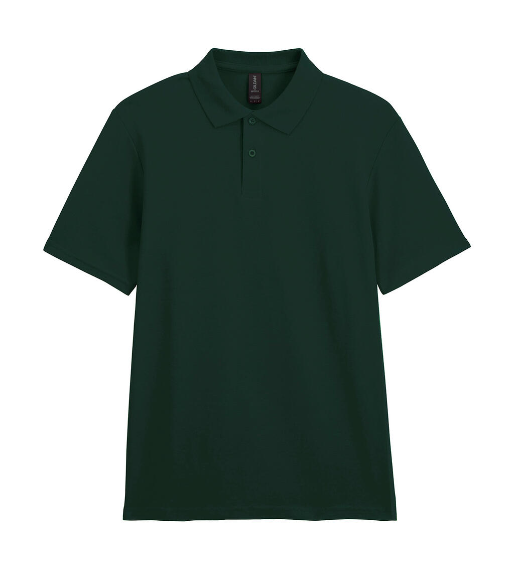Softstyle® piquépolo voor volwassenen - 33 - Bosgroen