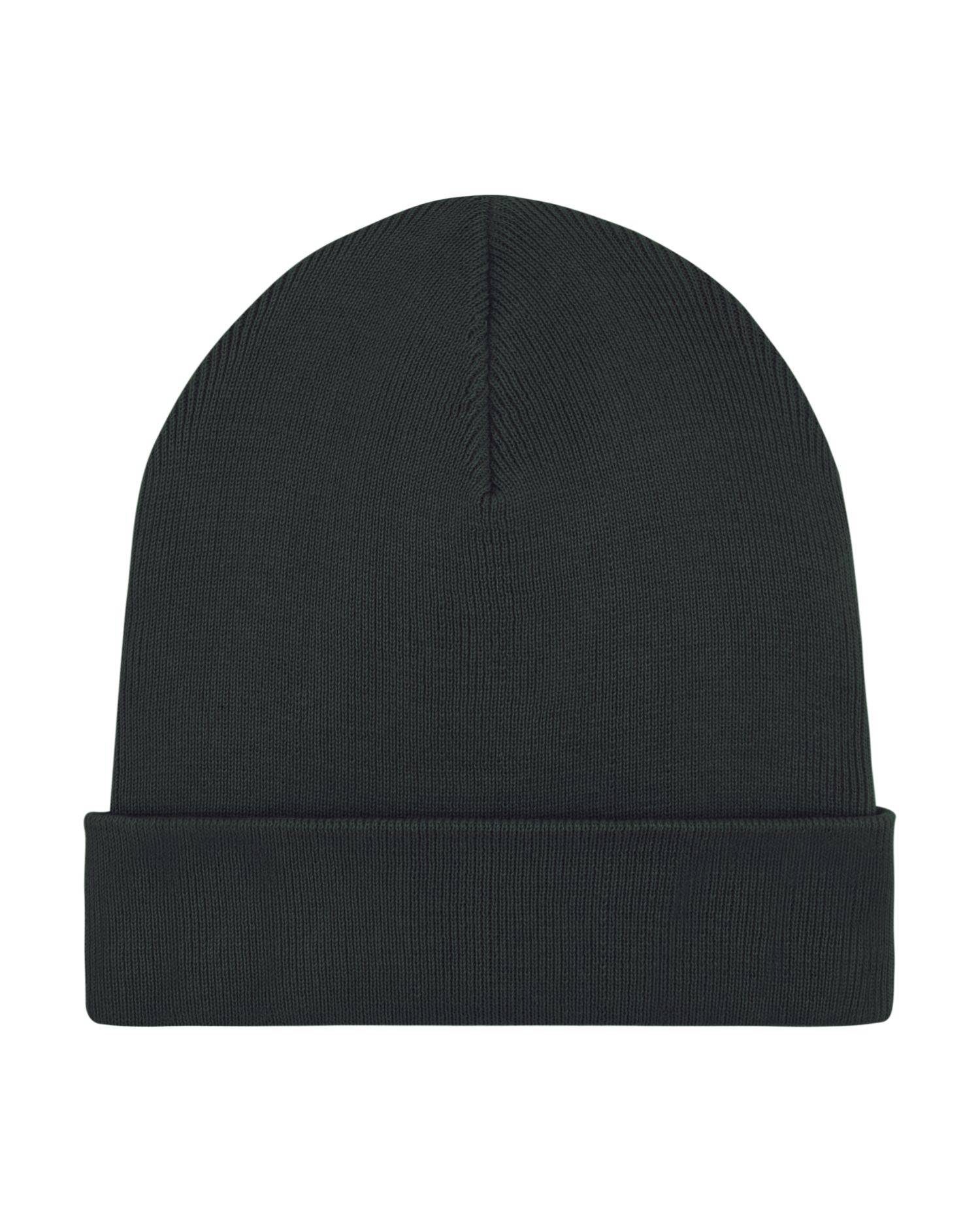 Rib Beanie - C002 - Zwart