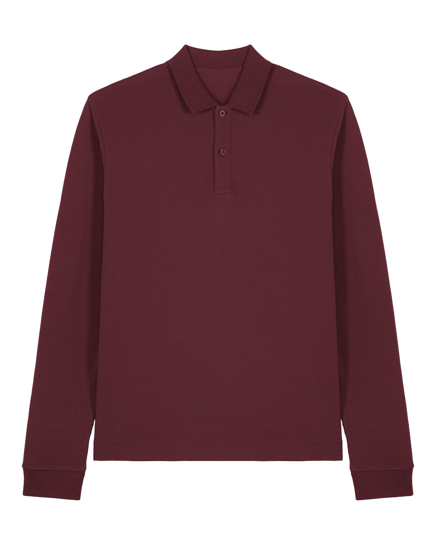 Prepster 2.0 shirt met lange mouwen - C244 - Bourgogne